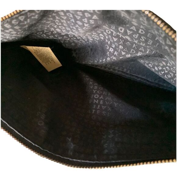 Kate Spade Black Gia Flynn Street Clutch MRSP $179 - Picture 4 of 4